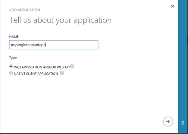 Add an application my organization is developing
